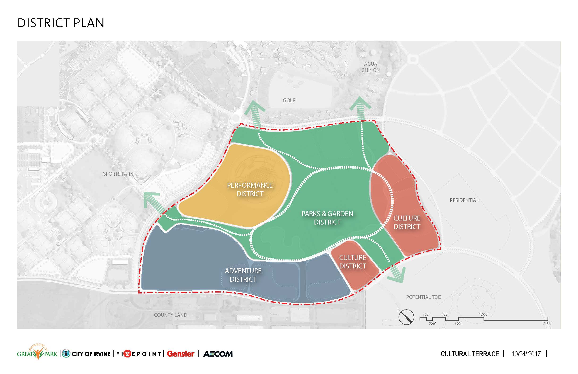 Great Park Map, Irvine, CA - includes Altair – Otto Maps